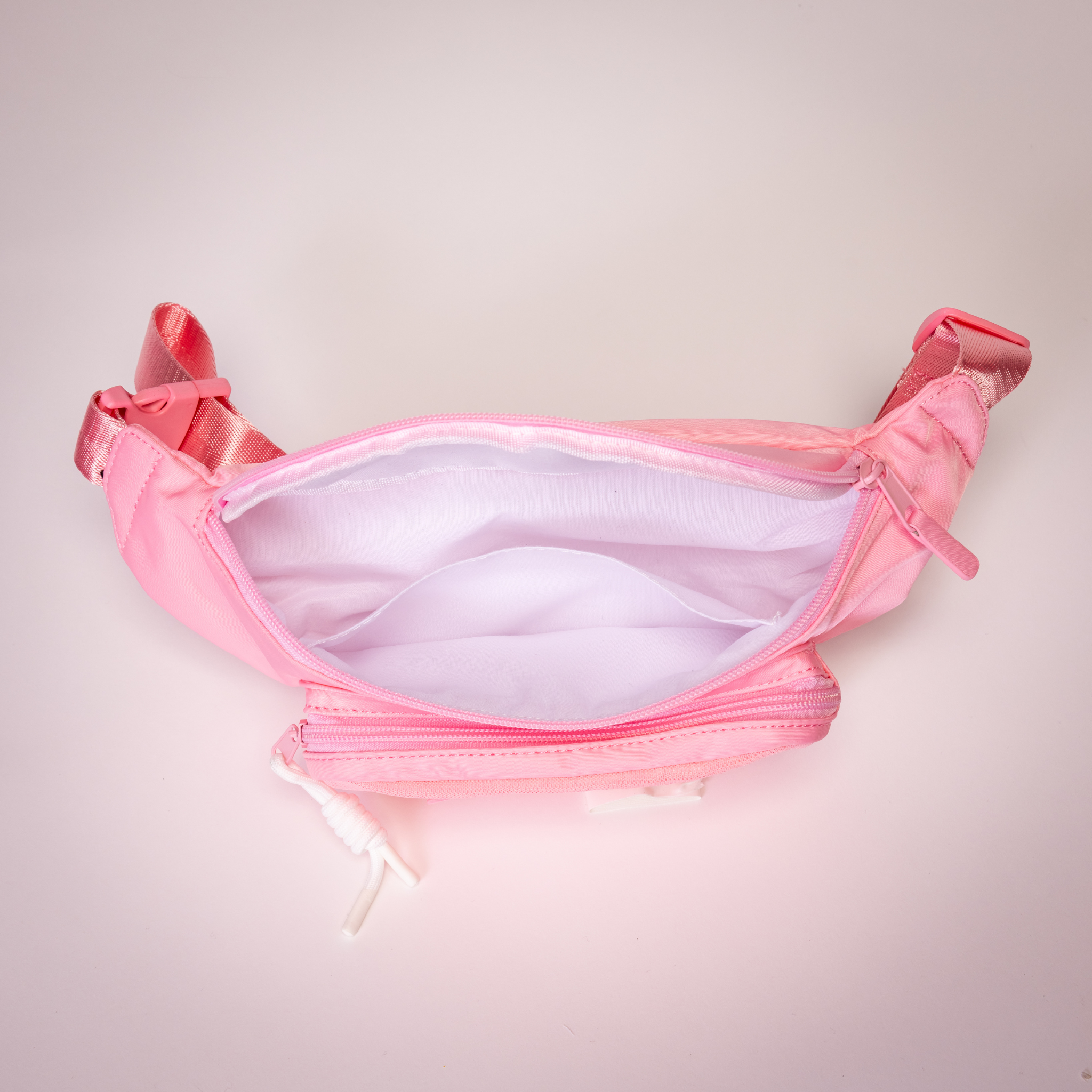 Frickin Fanny Pack - Pink w/White String