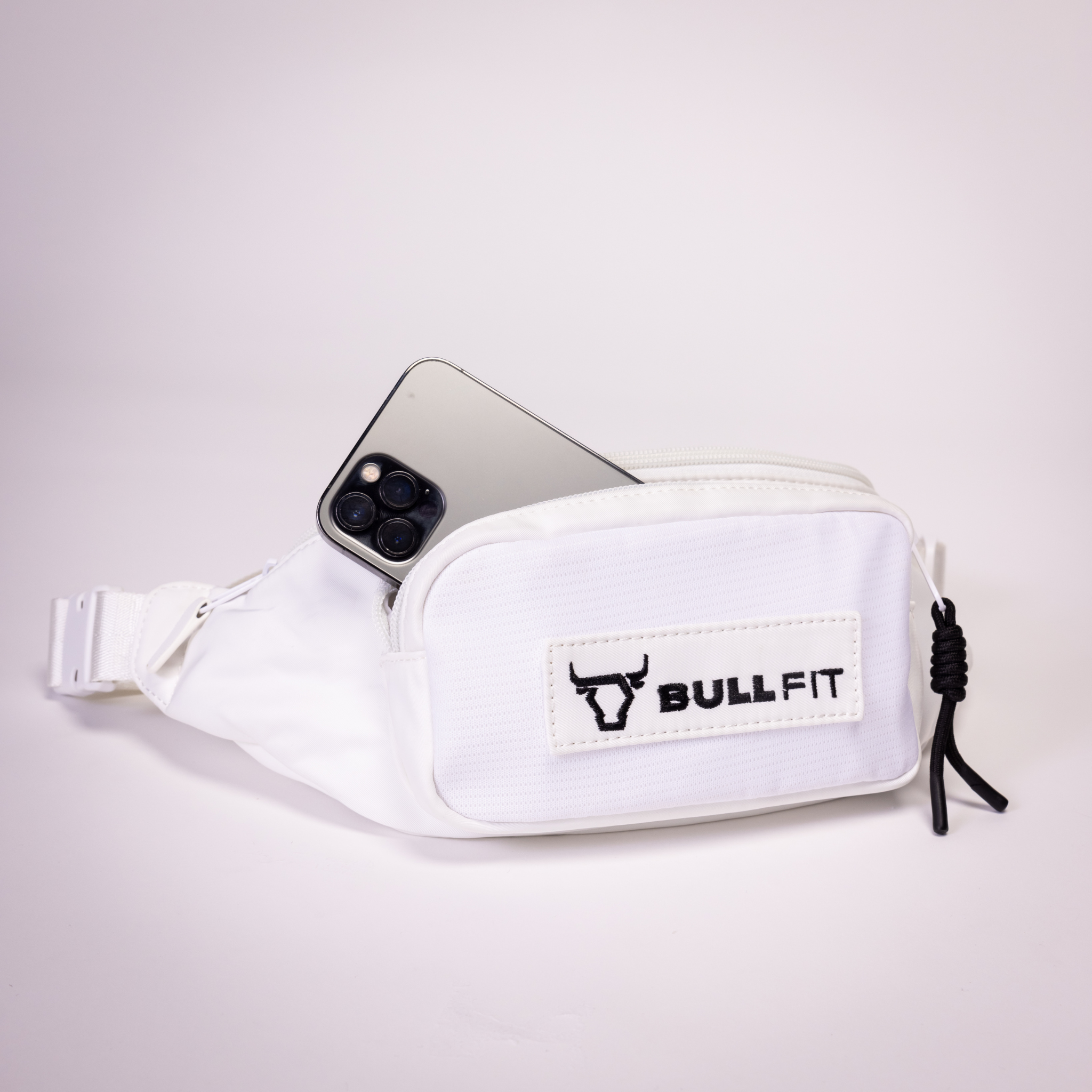Frickin Fanny Pack - White w/Black String