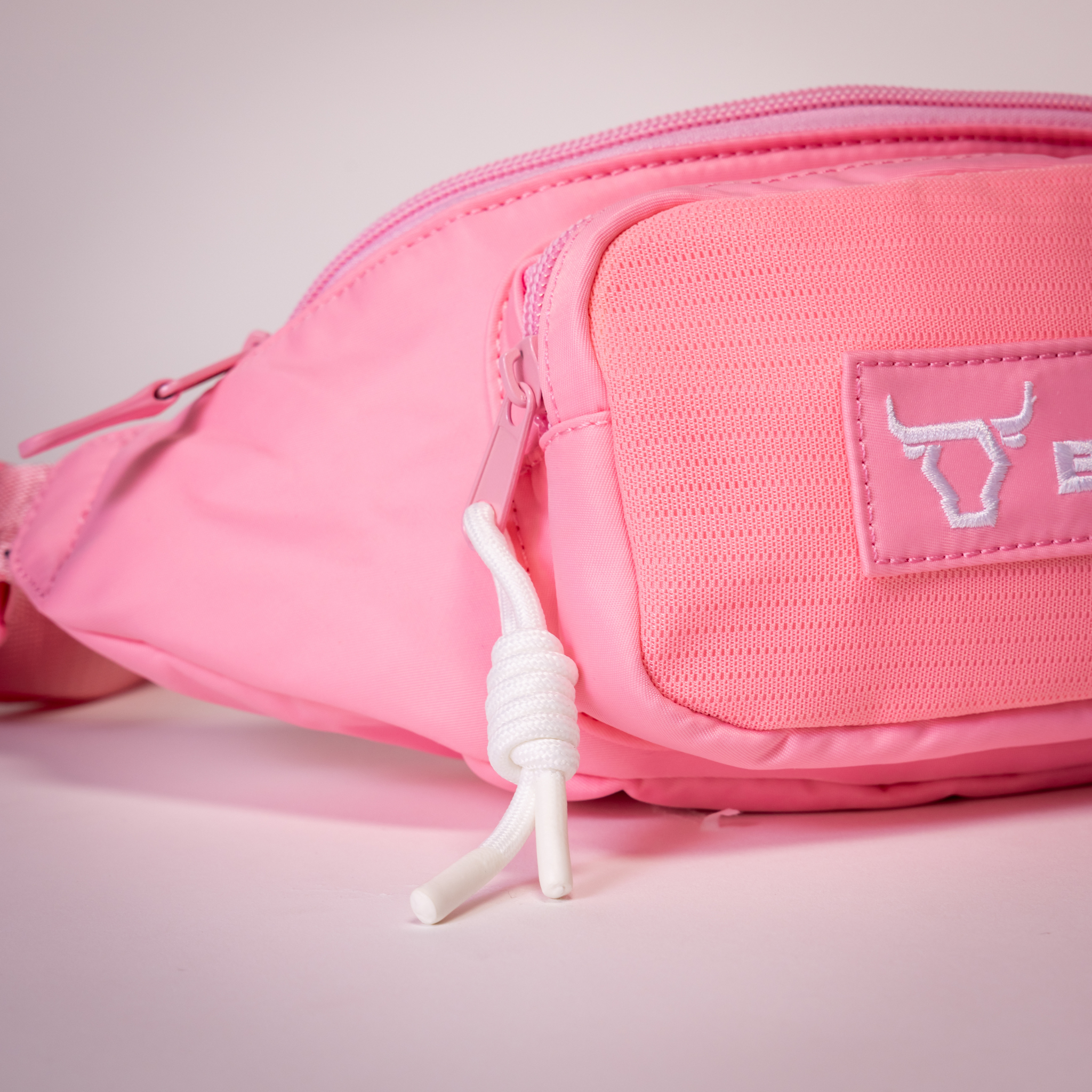 Frickin Fanny Pack - Pink w/White String