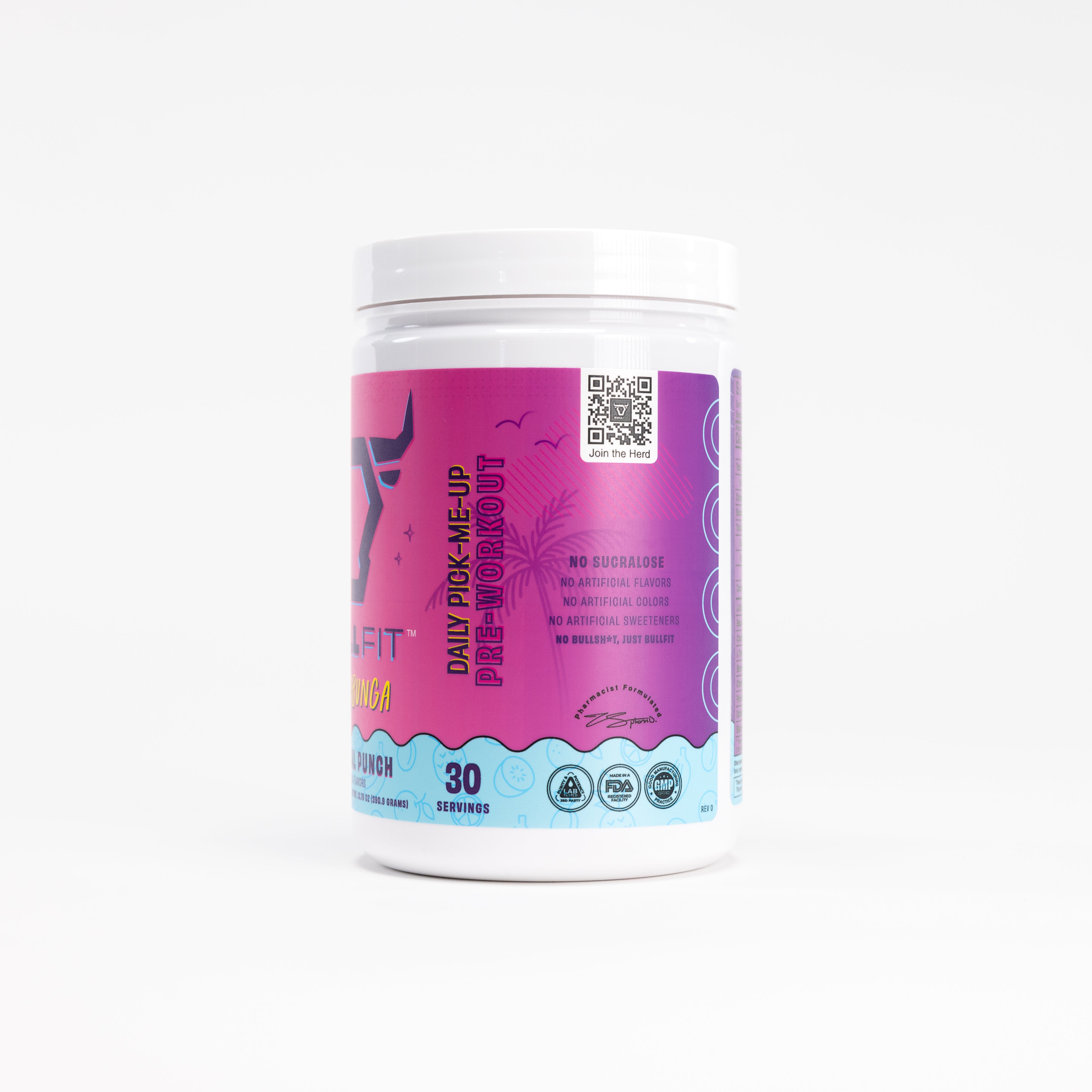 Cowabunga Daily Pick Me Up Pre-Workout