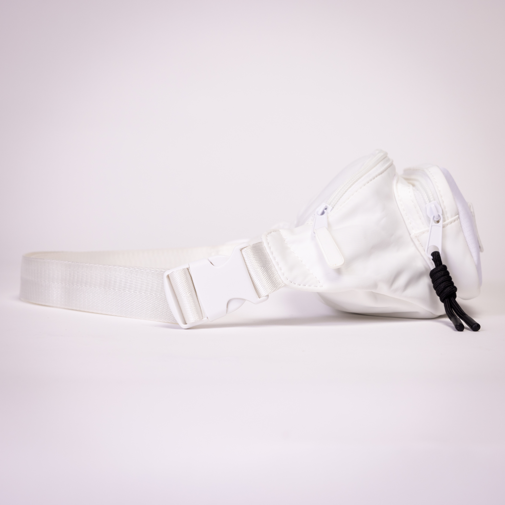 Frickin Fanny Pack - White w/Black String