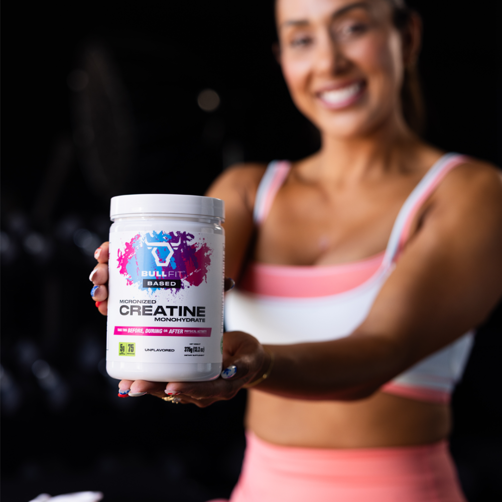 Pure Creatine Monohydrate | 5g Per Scoop, Unflavored | BullFit