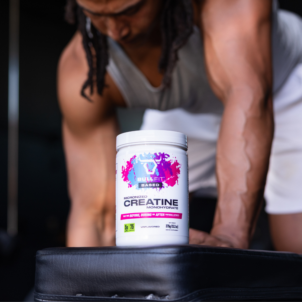 Pure Creatine Monohydrate | 5g Per Scoop, Unflavored | BullFit
