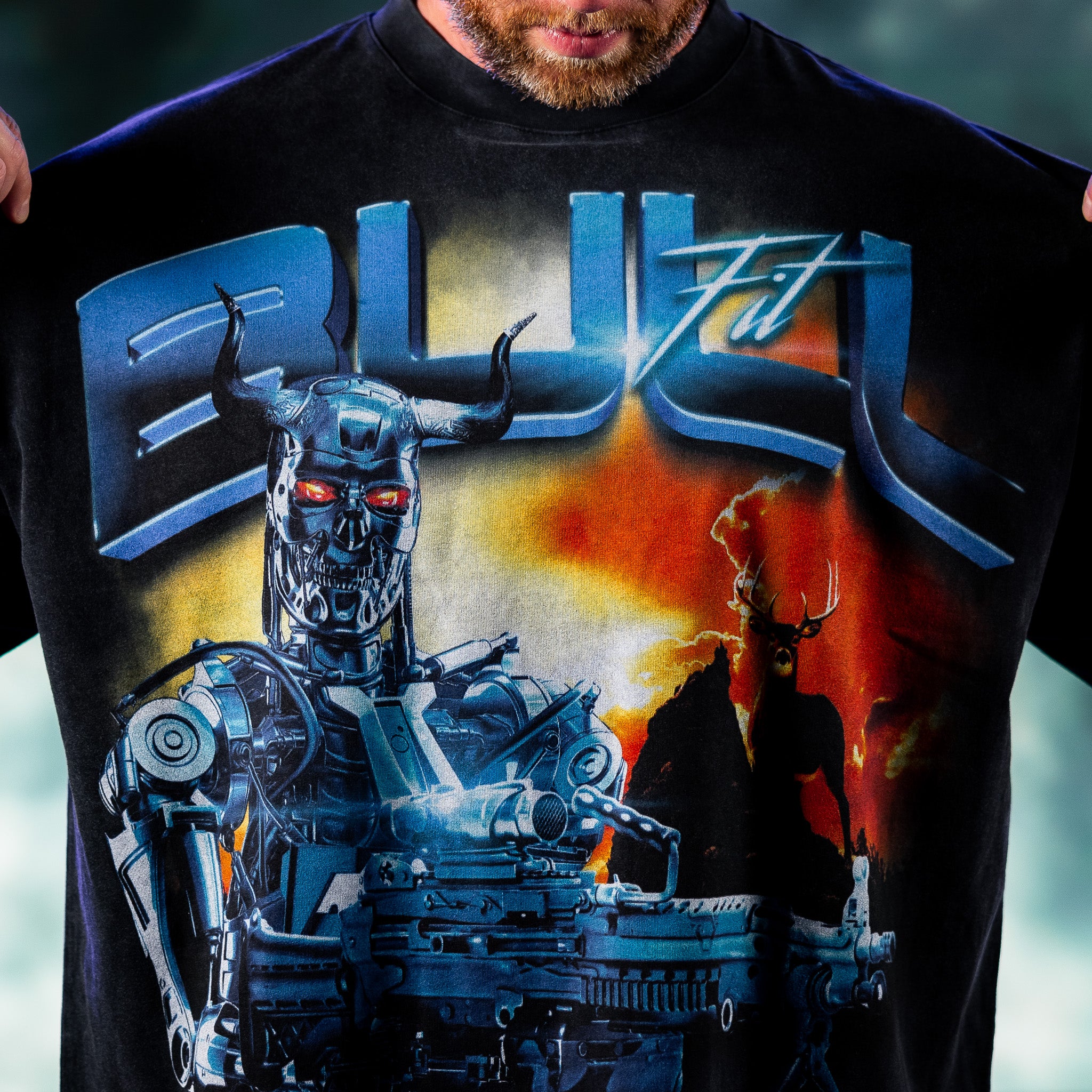 Future Combat Oversized Premium Tee