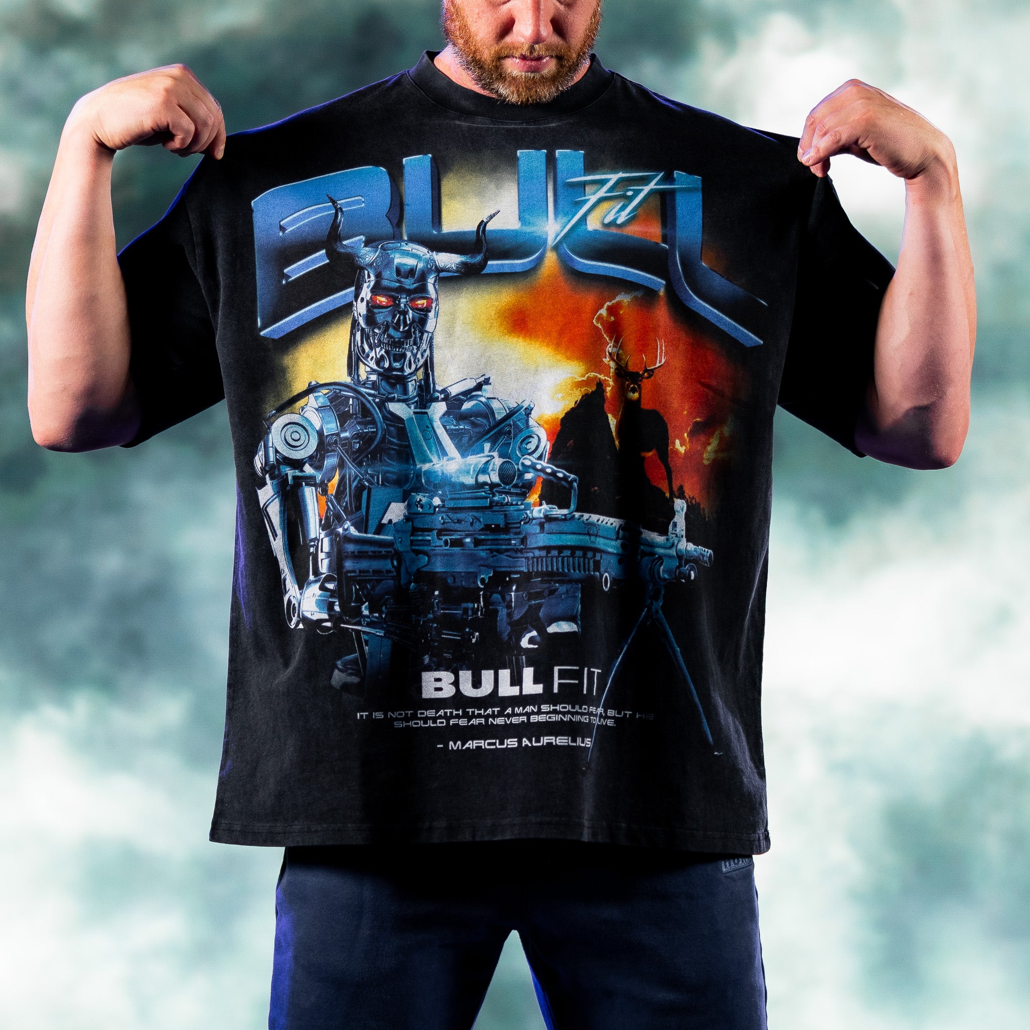 Future Combat Oversized Premium Tee
