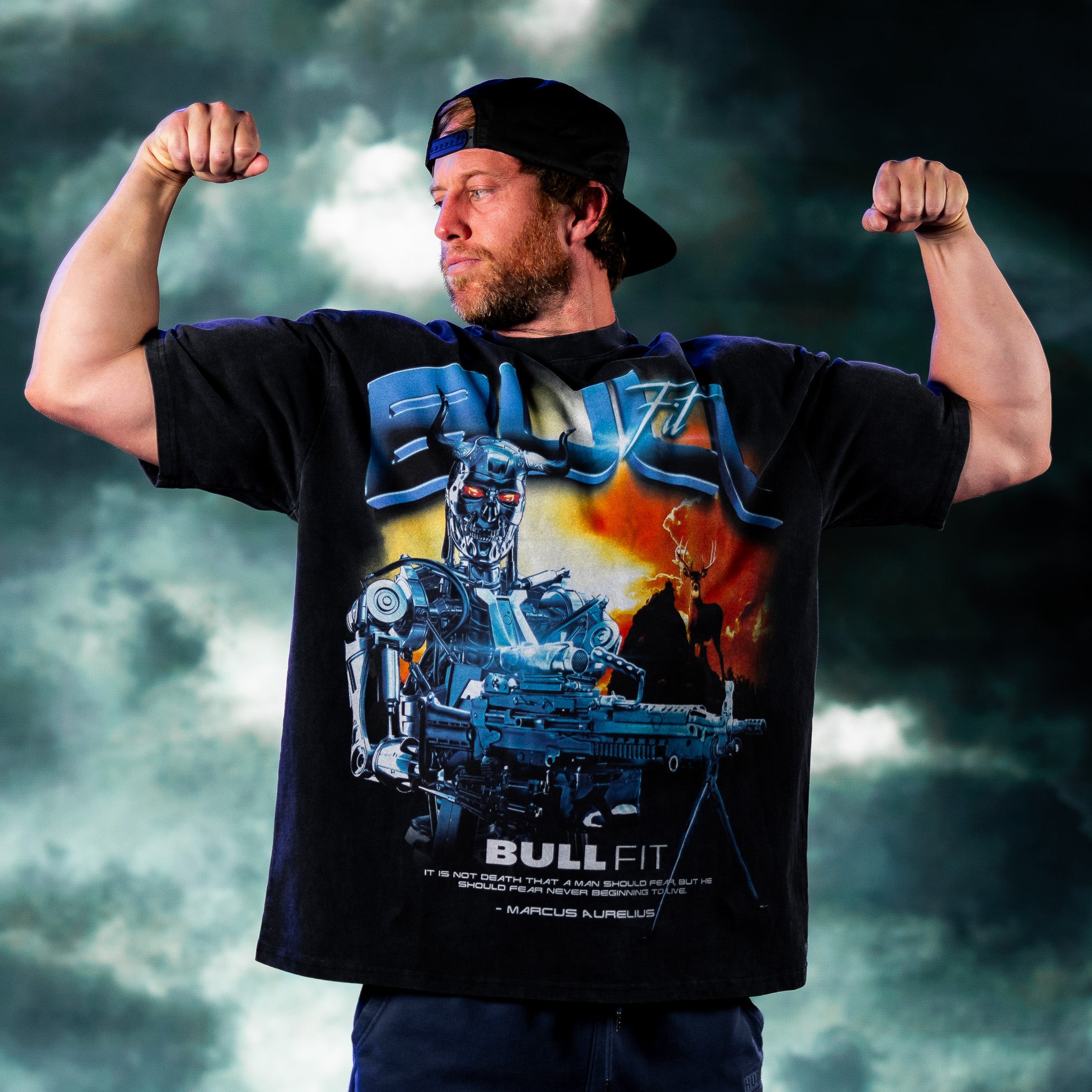 Future Combat Oversized Premium Tee