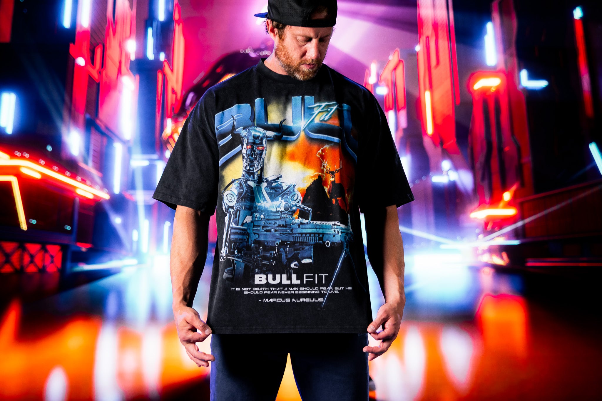 Future Combat Oversized Premium Tee