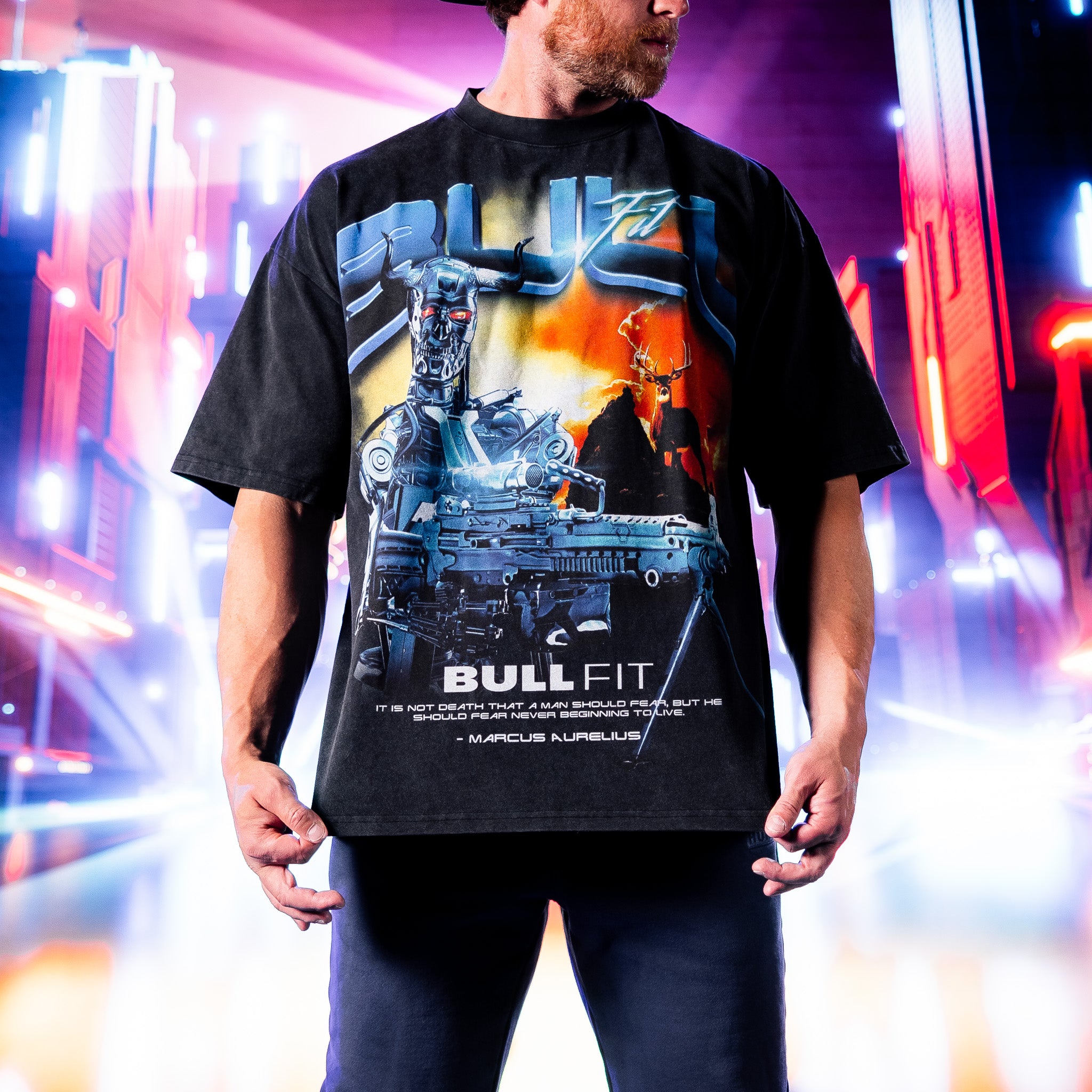 Future Combat Oversized Premium Tee