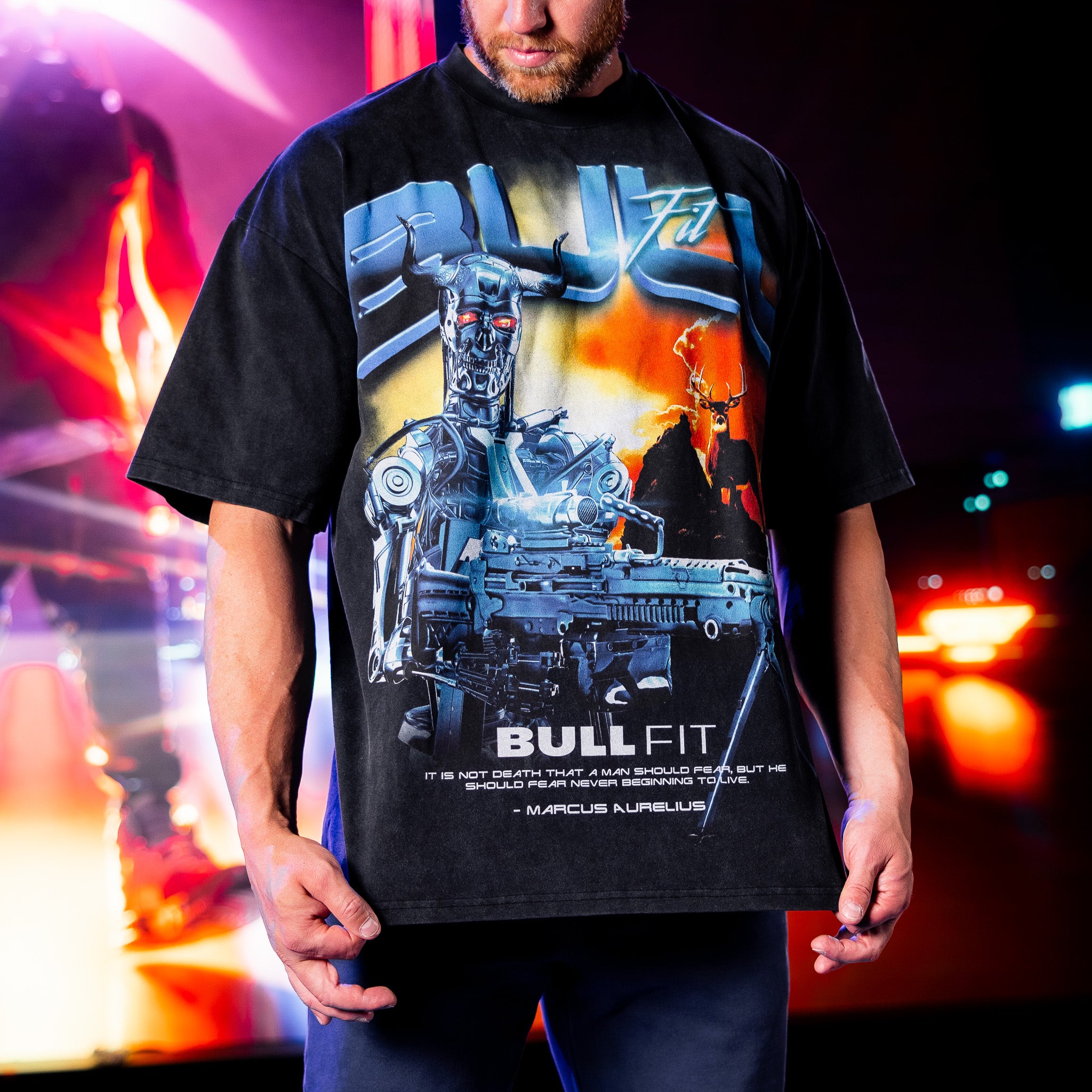 Future Combat Oversized Premium Tee