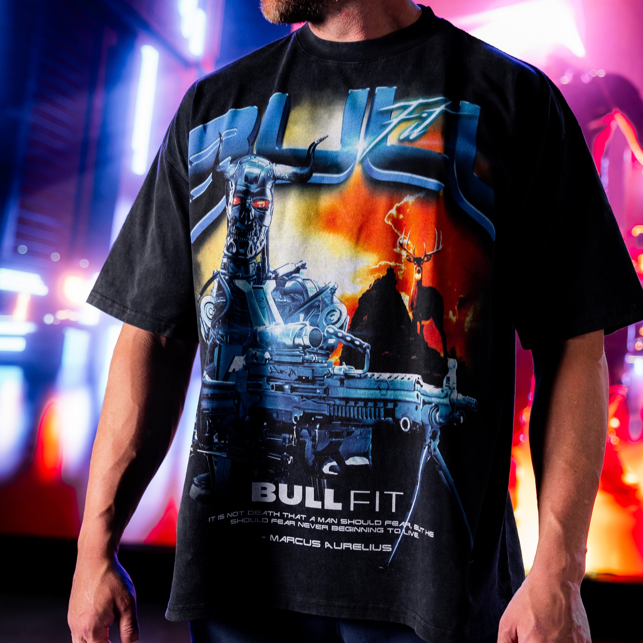 Future Combat Oversized Premium Tee