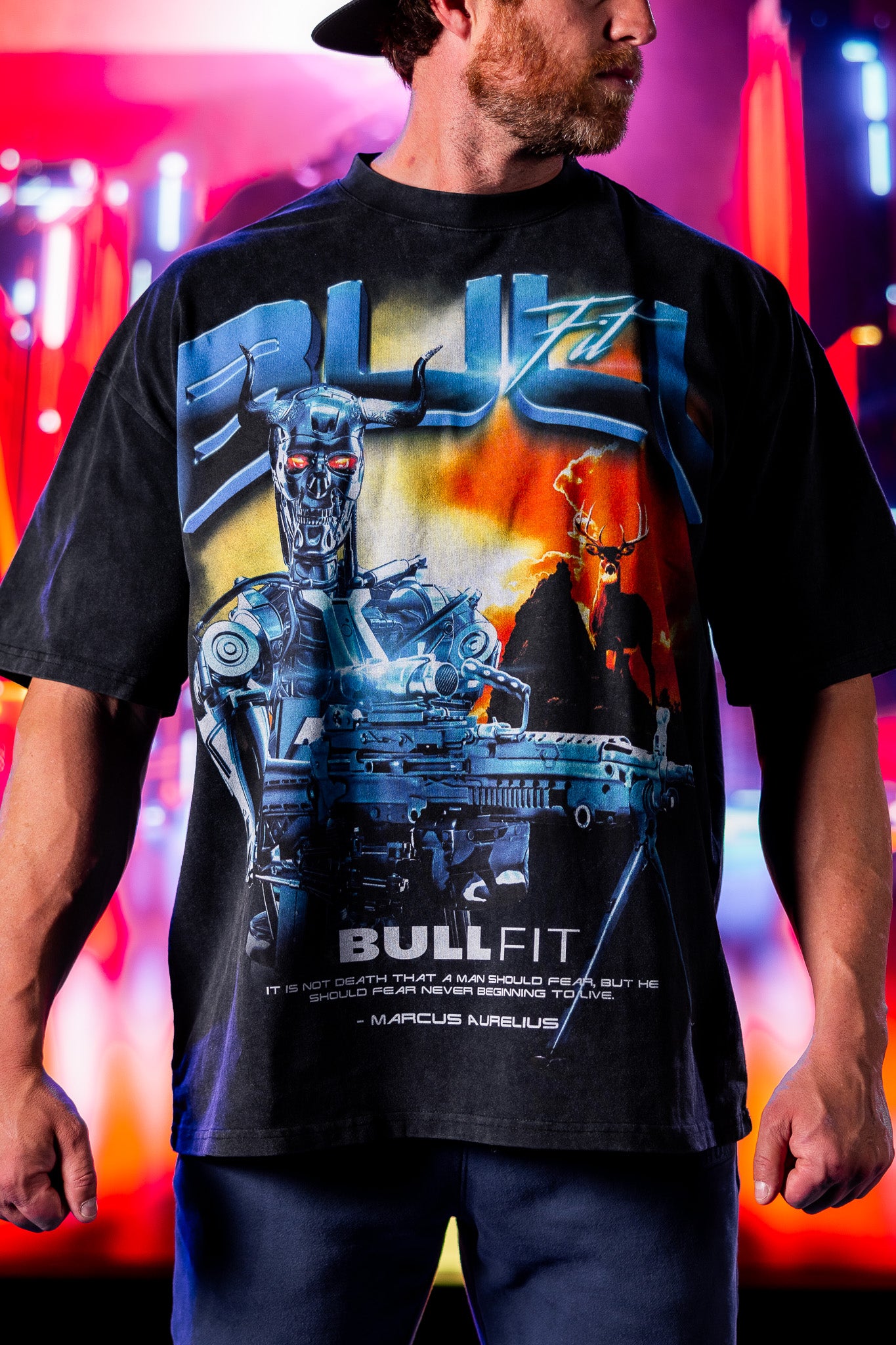 Future Combat Oversized Premium Tee