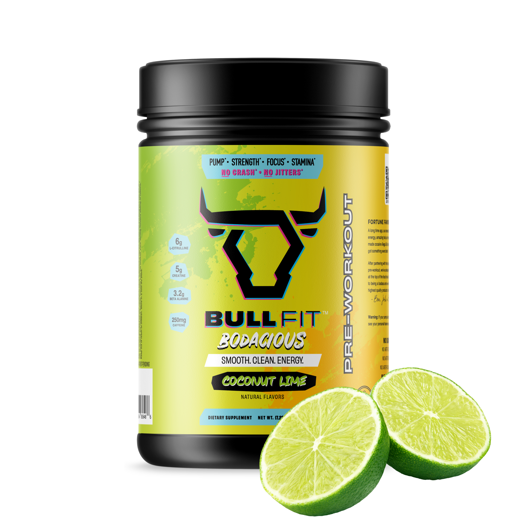 Bodacious Pre-Workout (Coconut Lime)