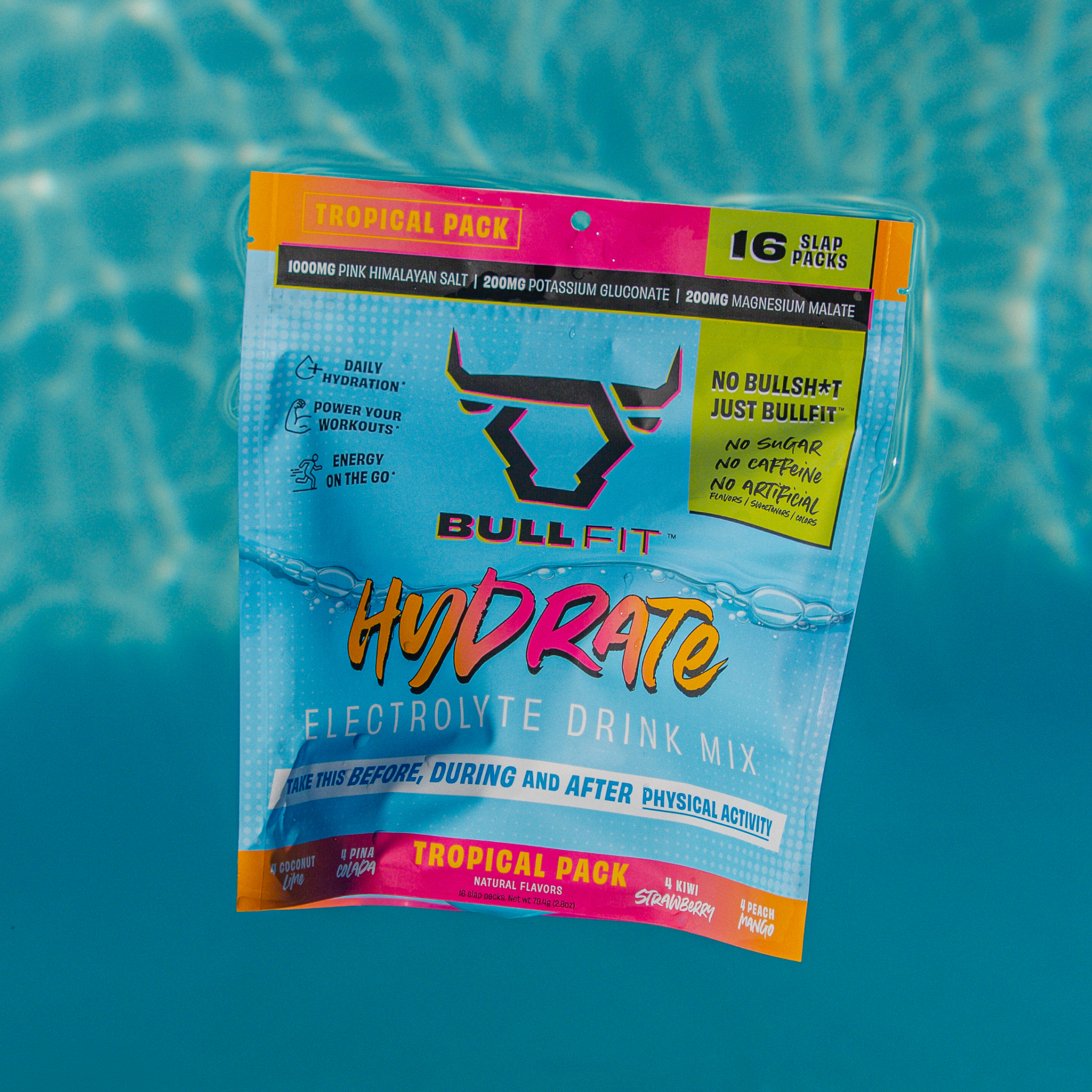 Hydrate Tropical Variety Pack (Pouch) (Tropical 16 Pack)